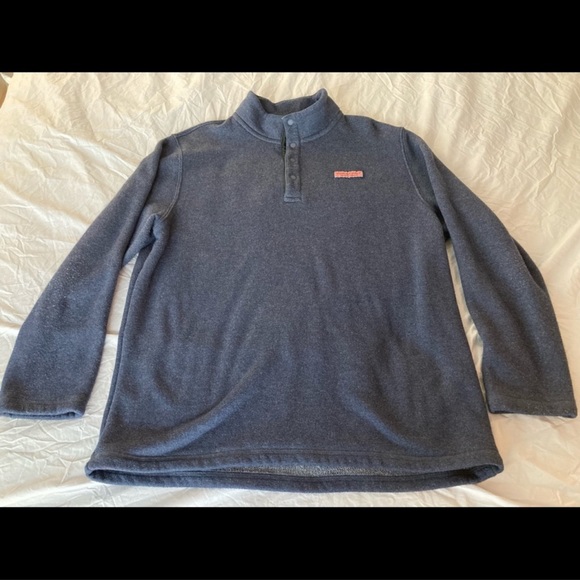 Vineyard Vines Snap Sherpa Pullover - Picture 1 of 3